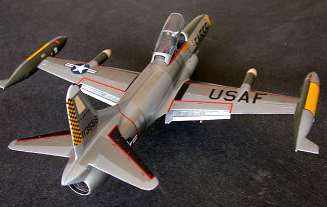 F-94C Starfire by Phil Brandt (Hobbycraft/Revell combination 1/48)